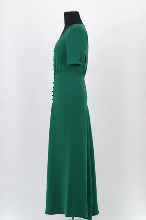 Robe Sézane Vert en Synthétique