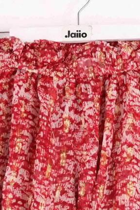 Mini jupe Isabel Marant Étoile Rouge en Soie