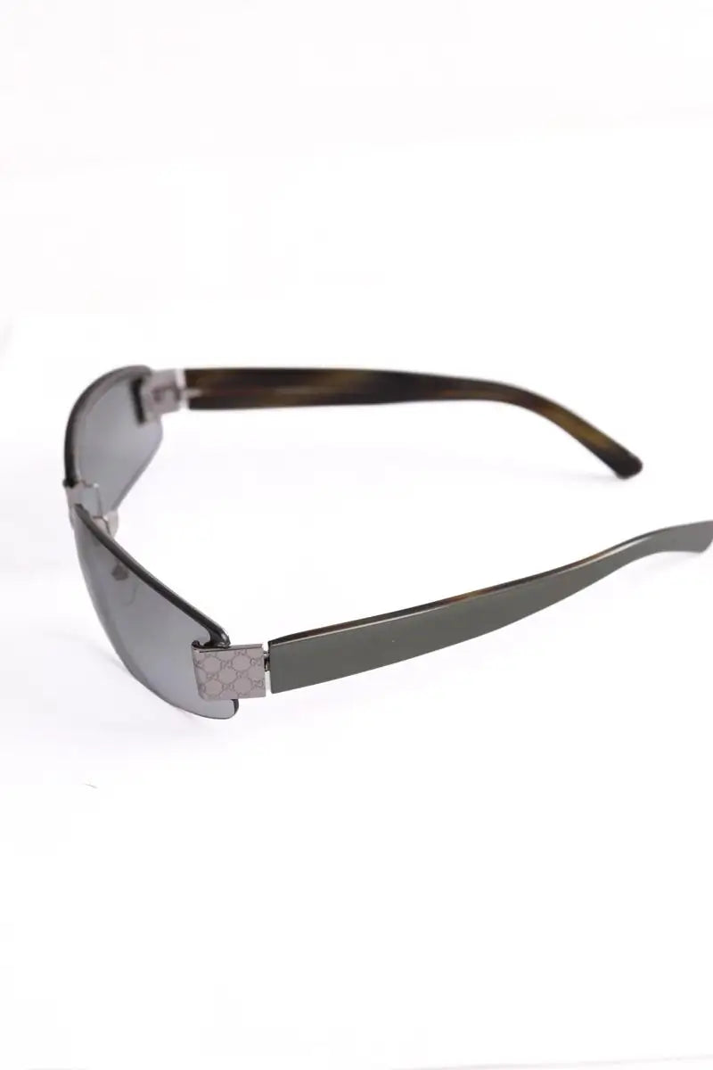 Lunettes de soleil Gucci Argent en Métal
