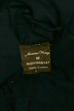 Blouse American Vintage Marine en Coton