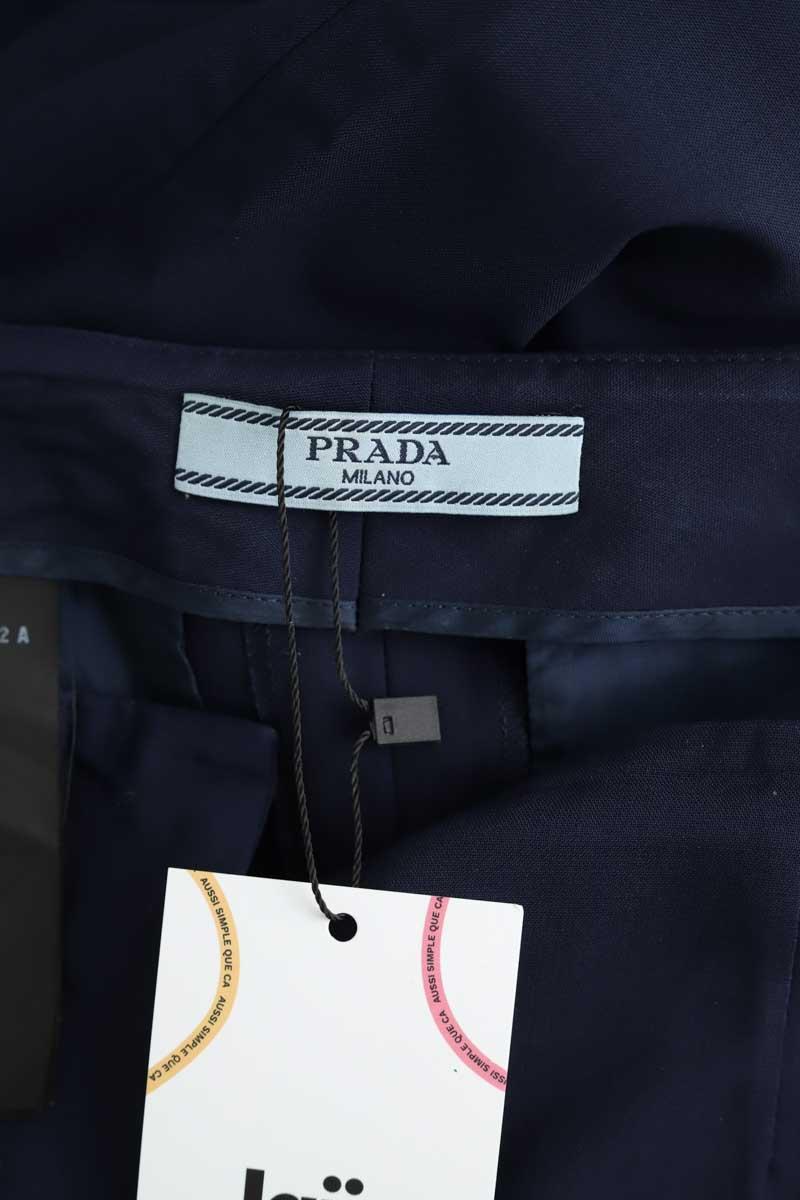 Droit Prada  Bleu