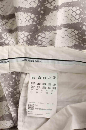 Pantalon court Hugo Boss  Ecru