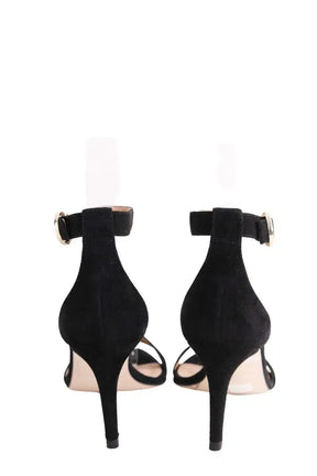 Sandales LK Bennett Fern Noir en Daim