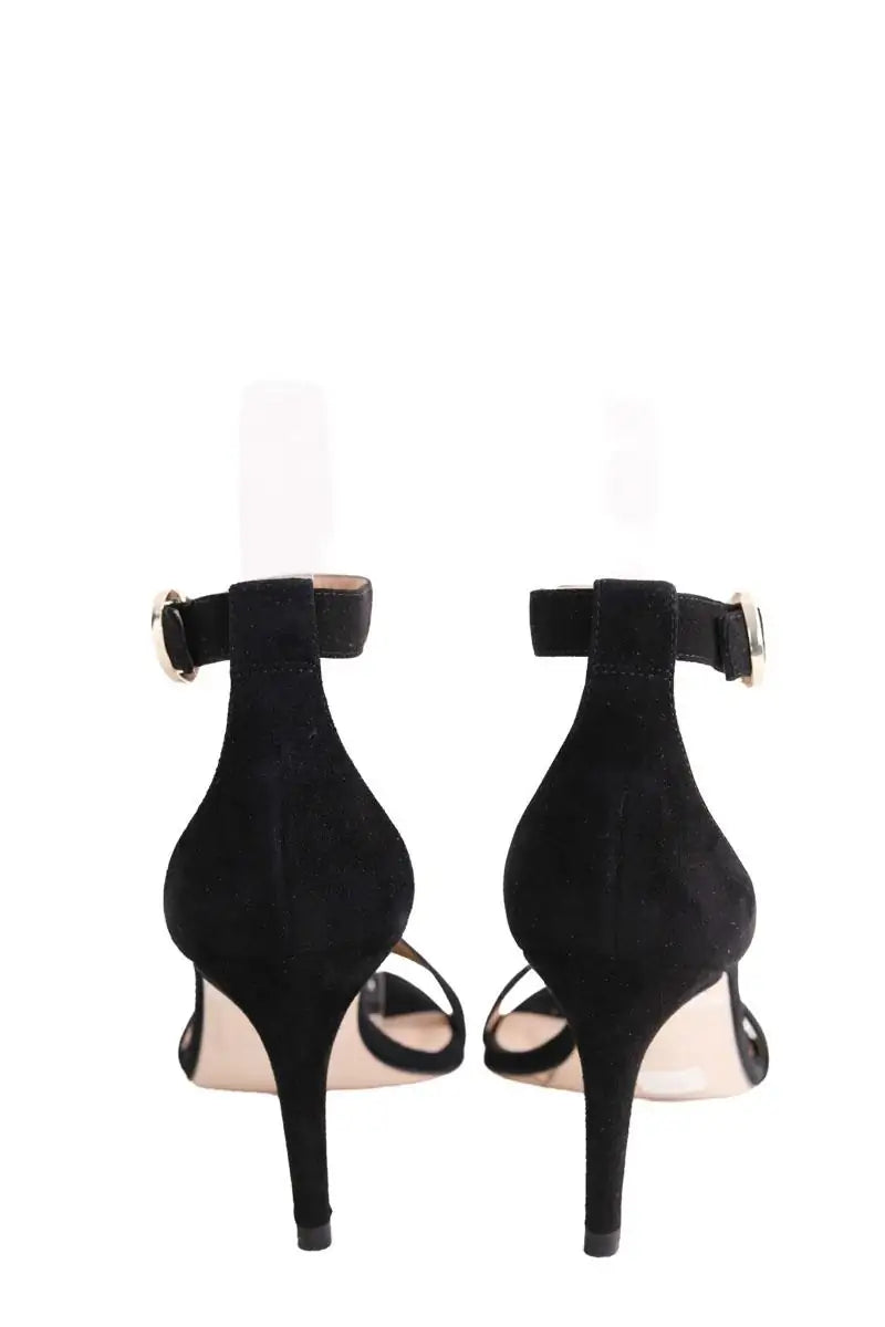Sandales LK Bennett Fern Noir en Daim