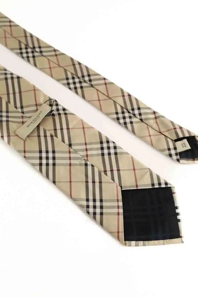 Cravate Burberry  Marron