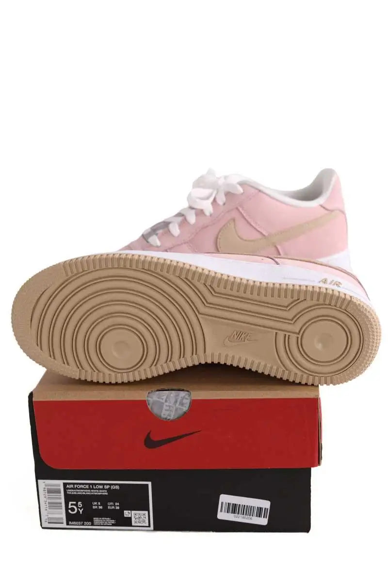 Baskets Nike SF Air Force 1 Rose en Cuir