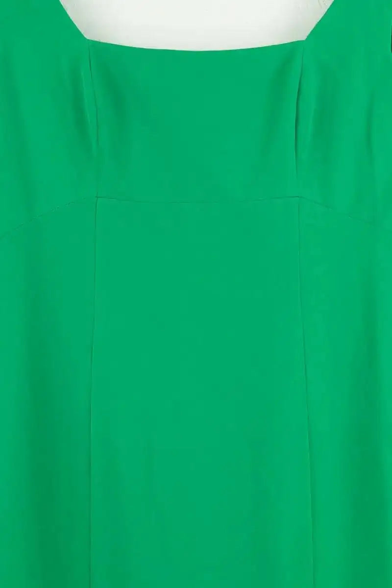Robe Ralph Lauren Vert en Synthétique