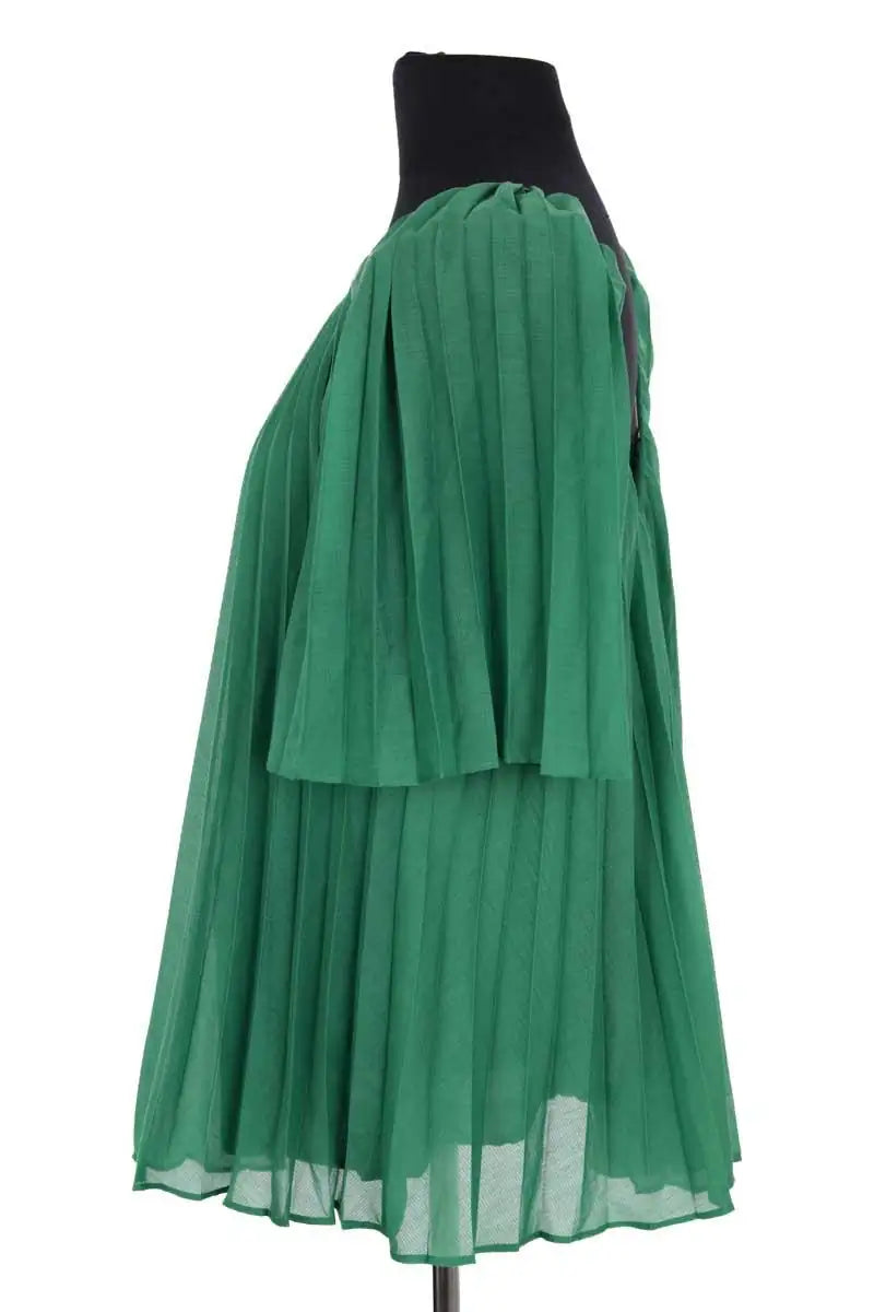 Blouse Sézane Vert en Viscose