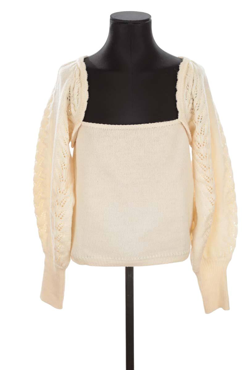 Pull-over Rouje  Blanc