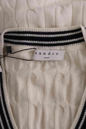 Pull Sandro Beige en Laine