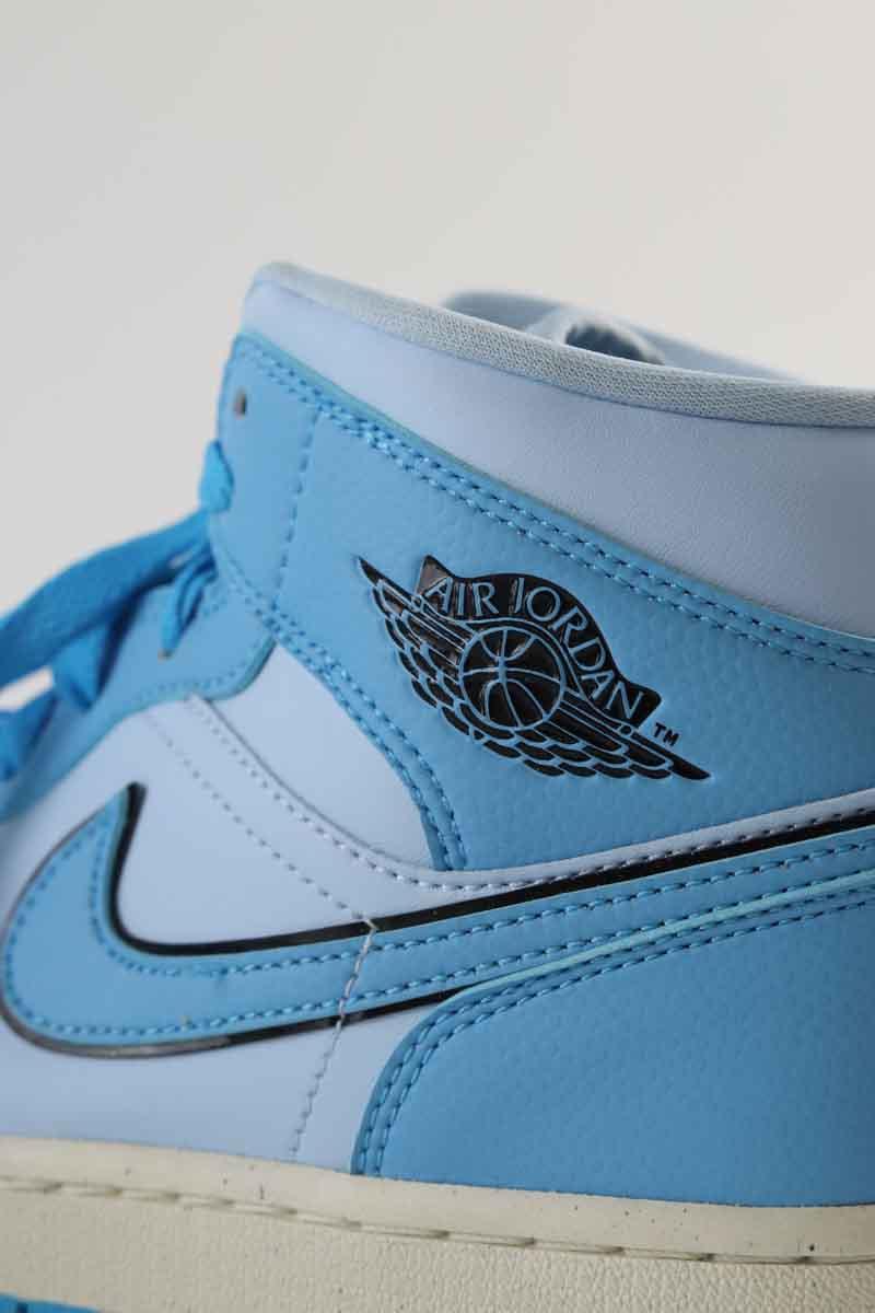 Baskets hautes Nike Air Jordan 1 Bleu