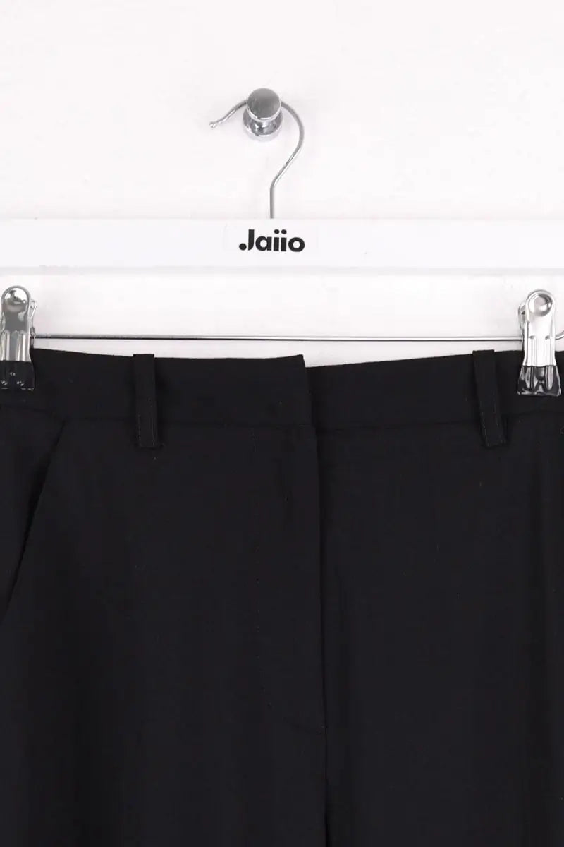 Pantalon Iro Noir en Laine