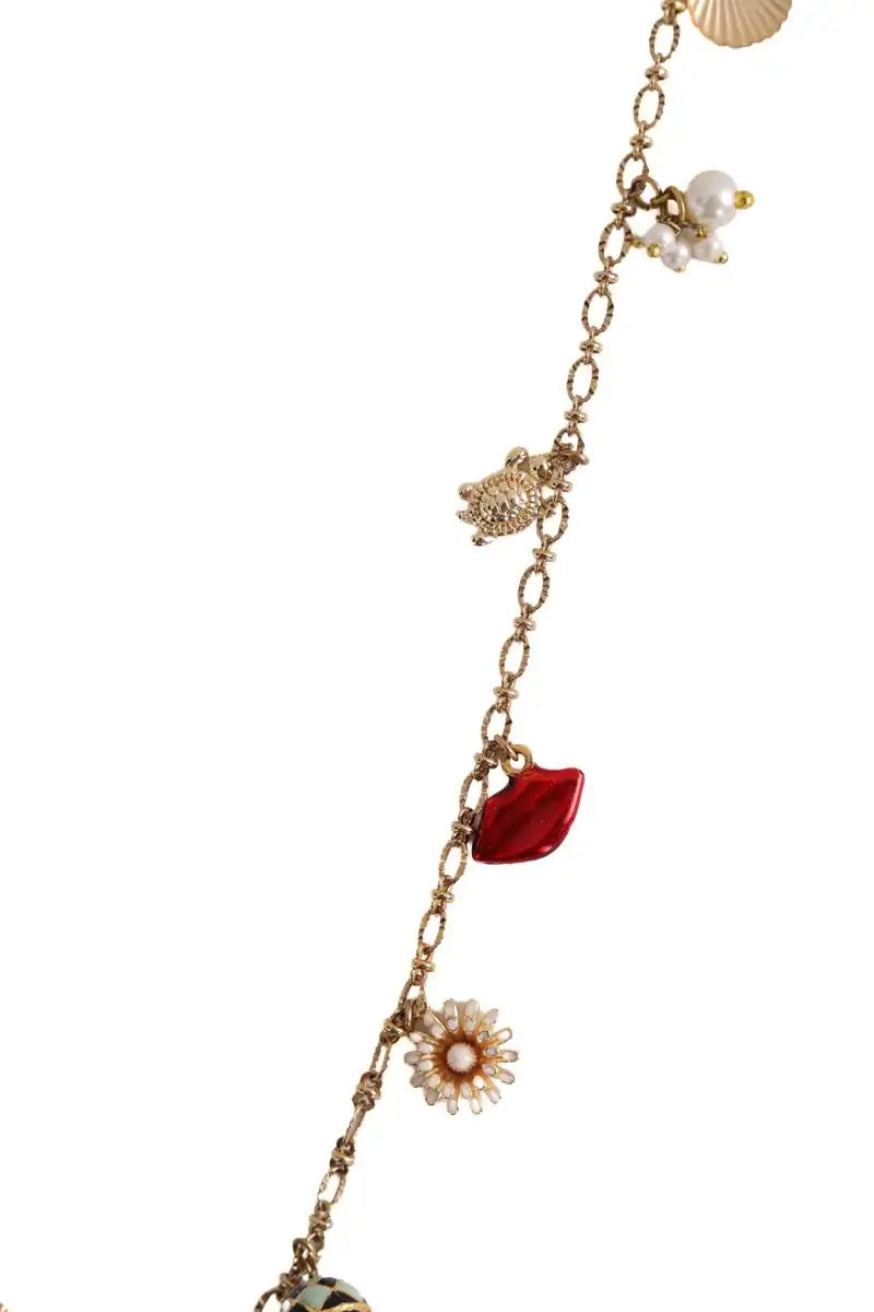 Collier Monoki Grigri soleil Multicolore en Métal