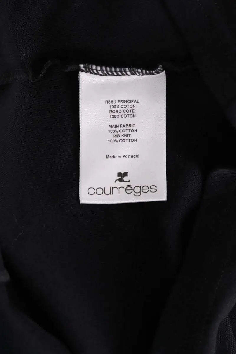 Robe Courrèges Noir en Coton