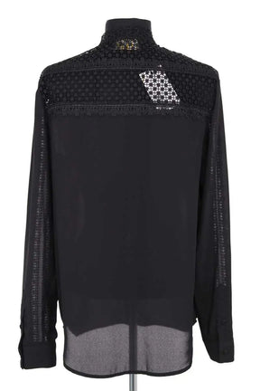 Blouse The Kooples Noir en Synthétique