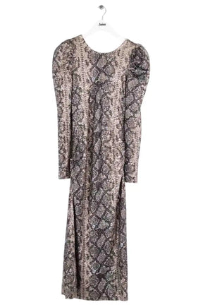 Robe Manoush Argent en Paillettes, taille S - Seconde Main