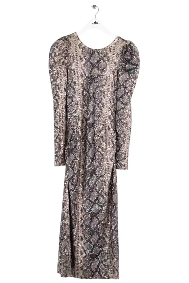 Robe Manoush Argent en Paillettes, taille S - Seconde Main
