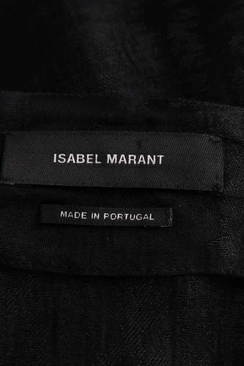 Mini jupe Isabel Marant Noir en Viscose