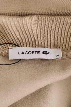 T-shirt Lacoste Camel en Coton