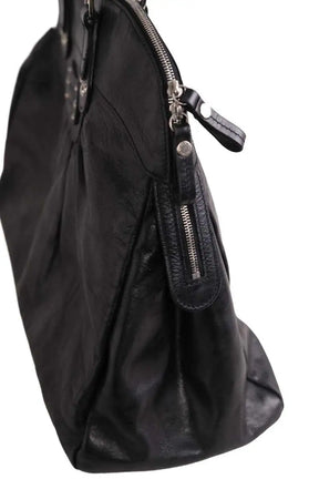 Cabas Longchamp Noir en Cuir