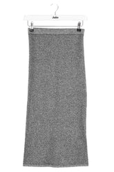 Jupe Sandro Argent en Viscose, taille S - Seconde Main