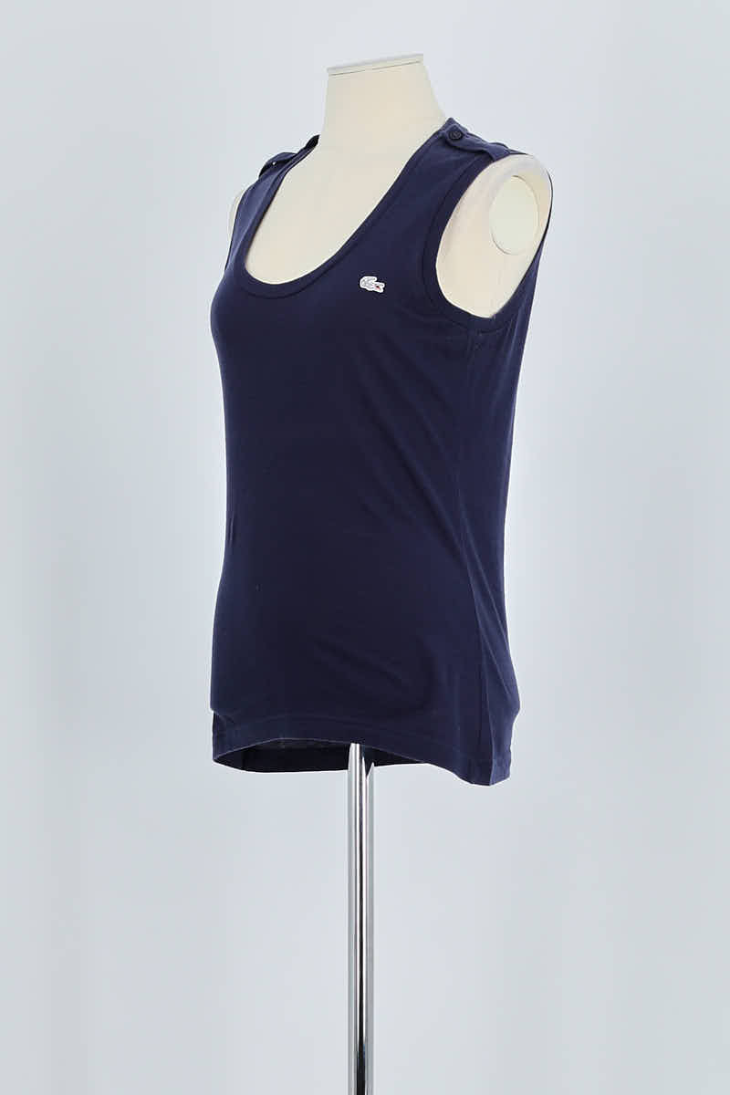 Top sans manche Lacoste  Marine