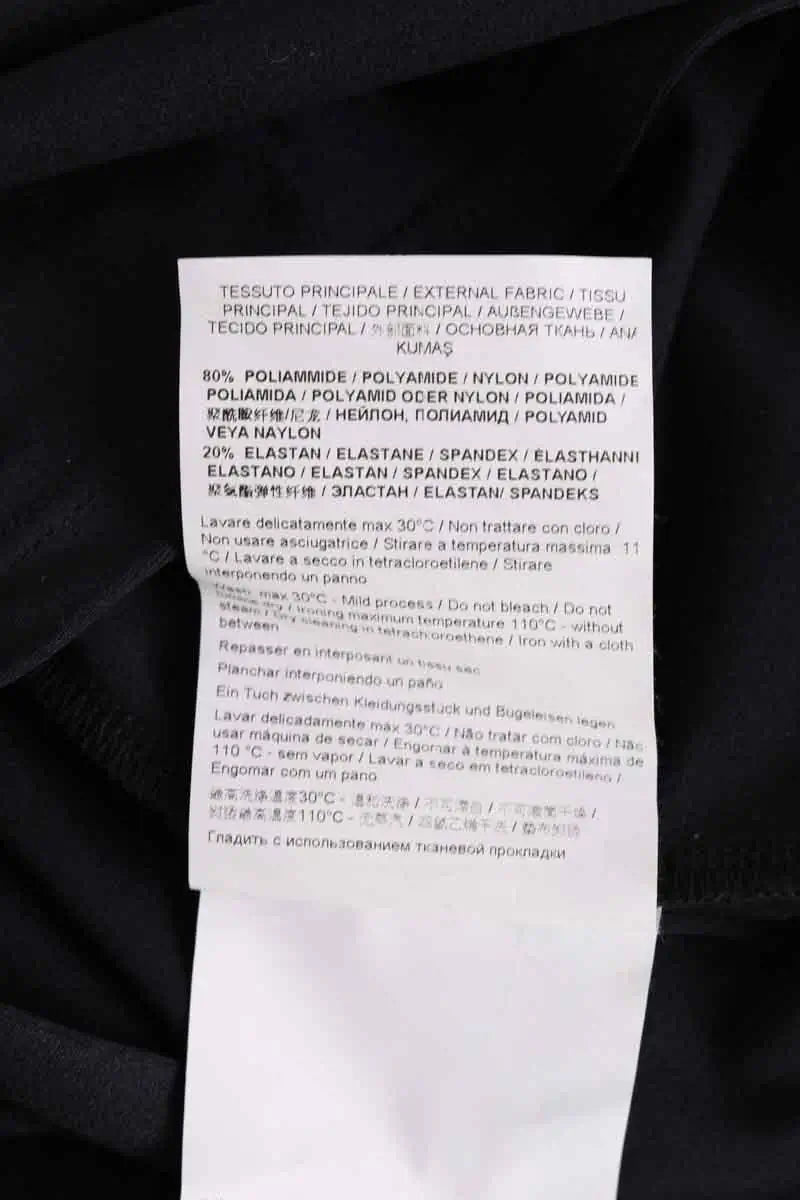 T-shirt Versace Noir en Synthétique