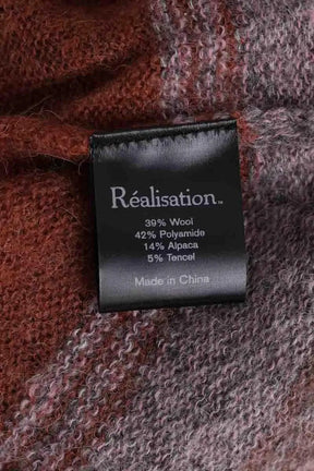 Pull Réalisation Marron en Laine