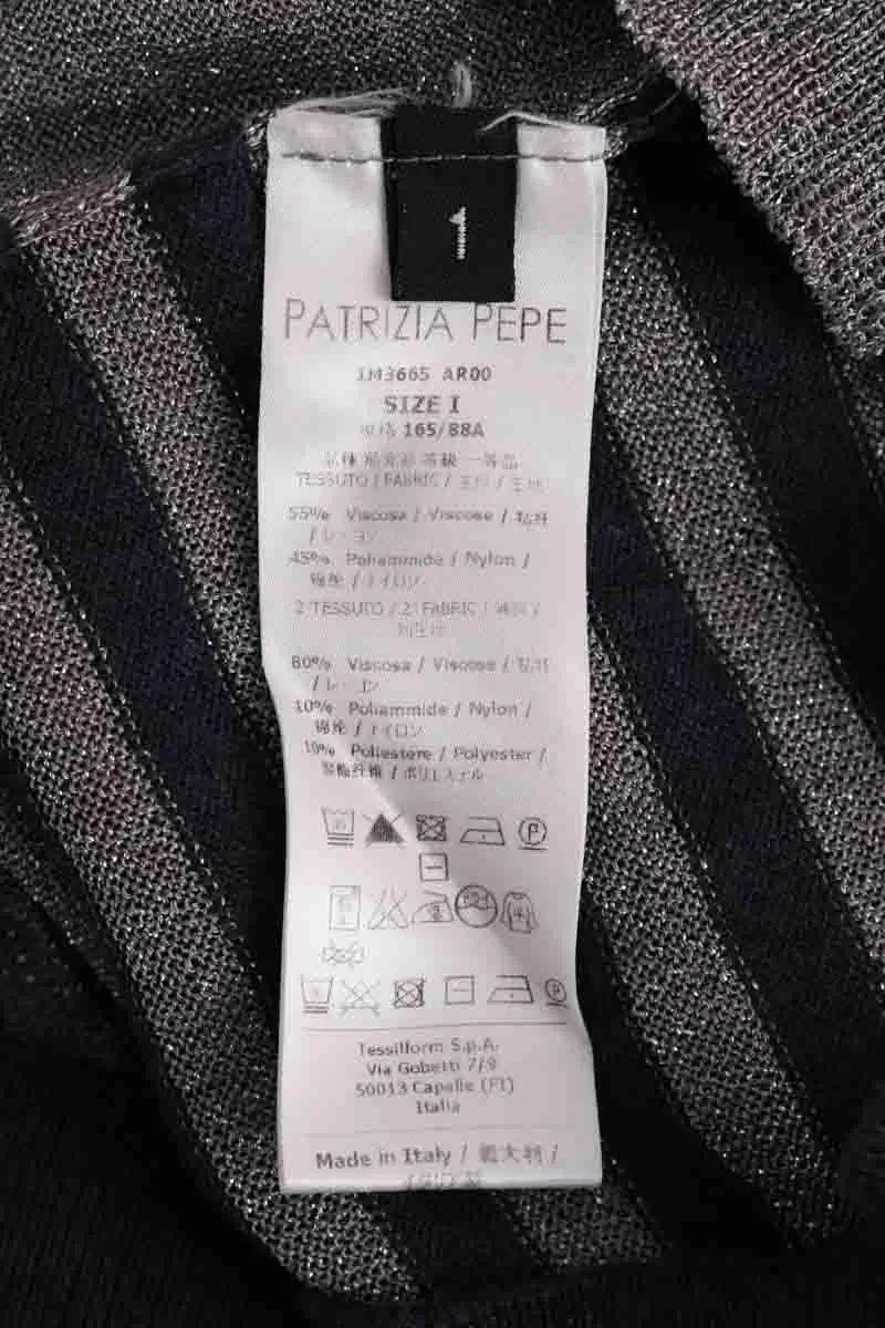 Gilet Patrizia Pepe Gris en Viscose