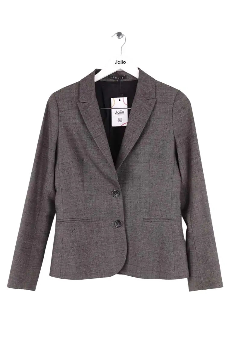 Veste Theory Anthracite en Laine, taille S - Seconde Main