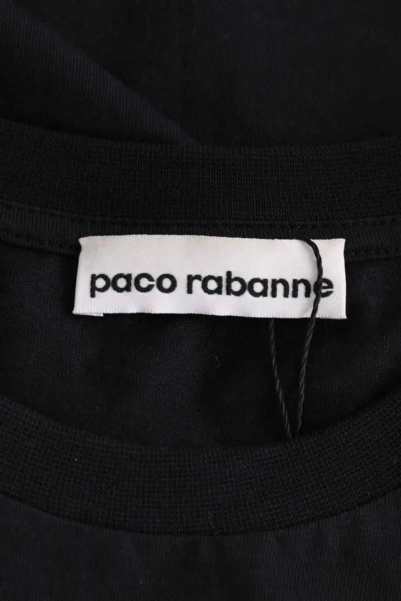 T-shirt Paco Rabanne Noir en Coton