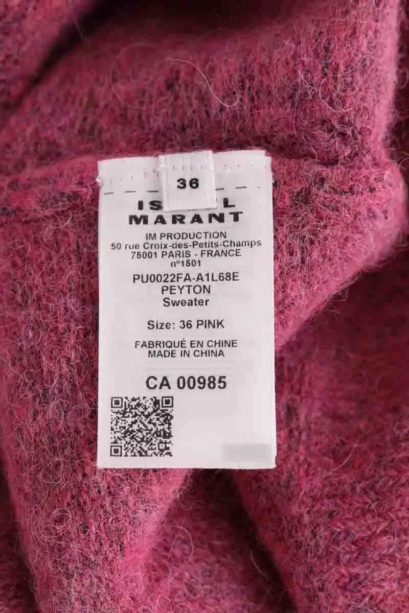 Pull Isabel Marant Étoile Rose en Laine