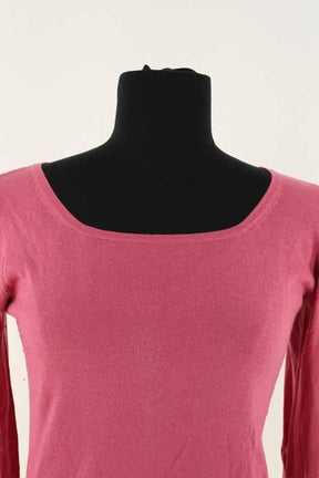 Pull Agnès B. Rose en Coton
