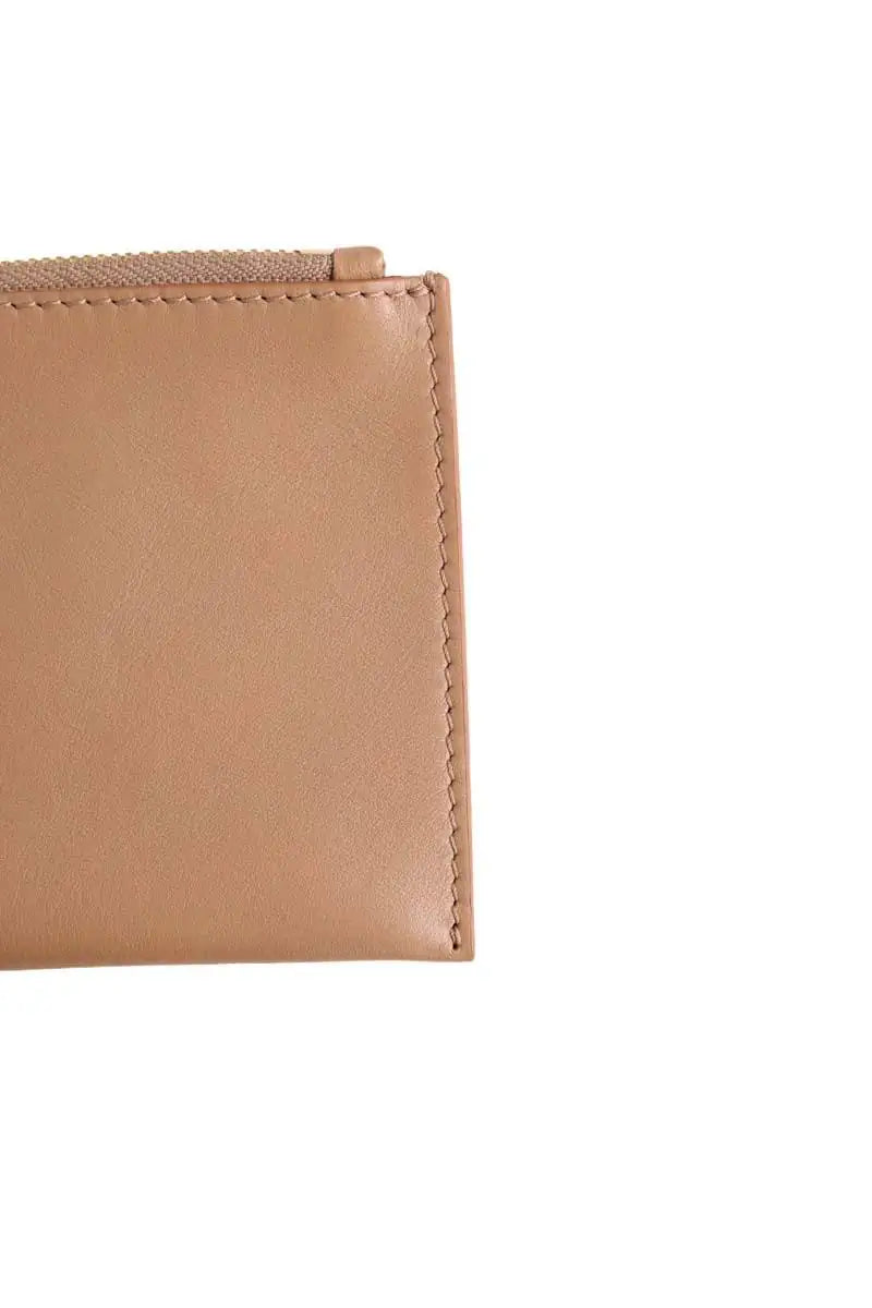 Pochette Lancel Beige en Cuir