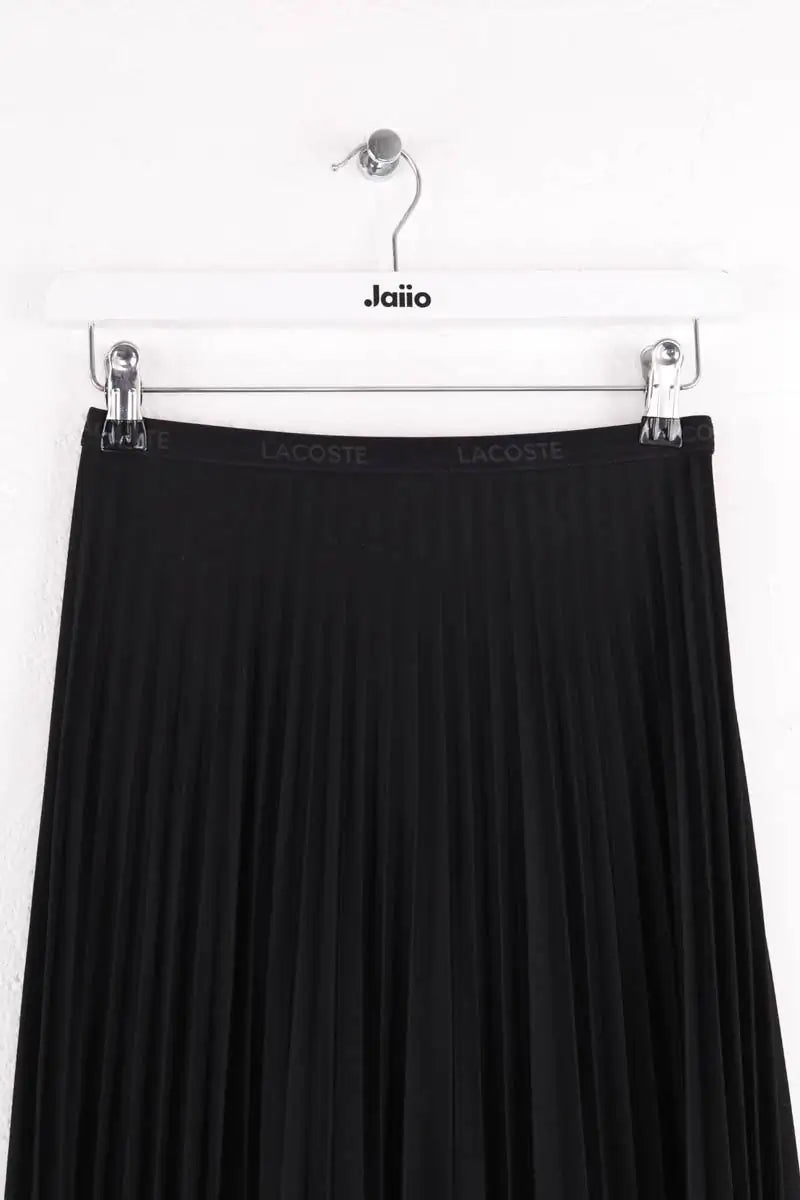 Jupe Lacoste Noir en Synthétique