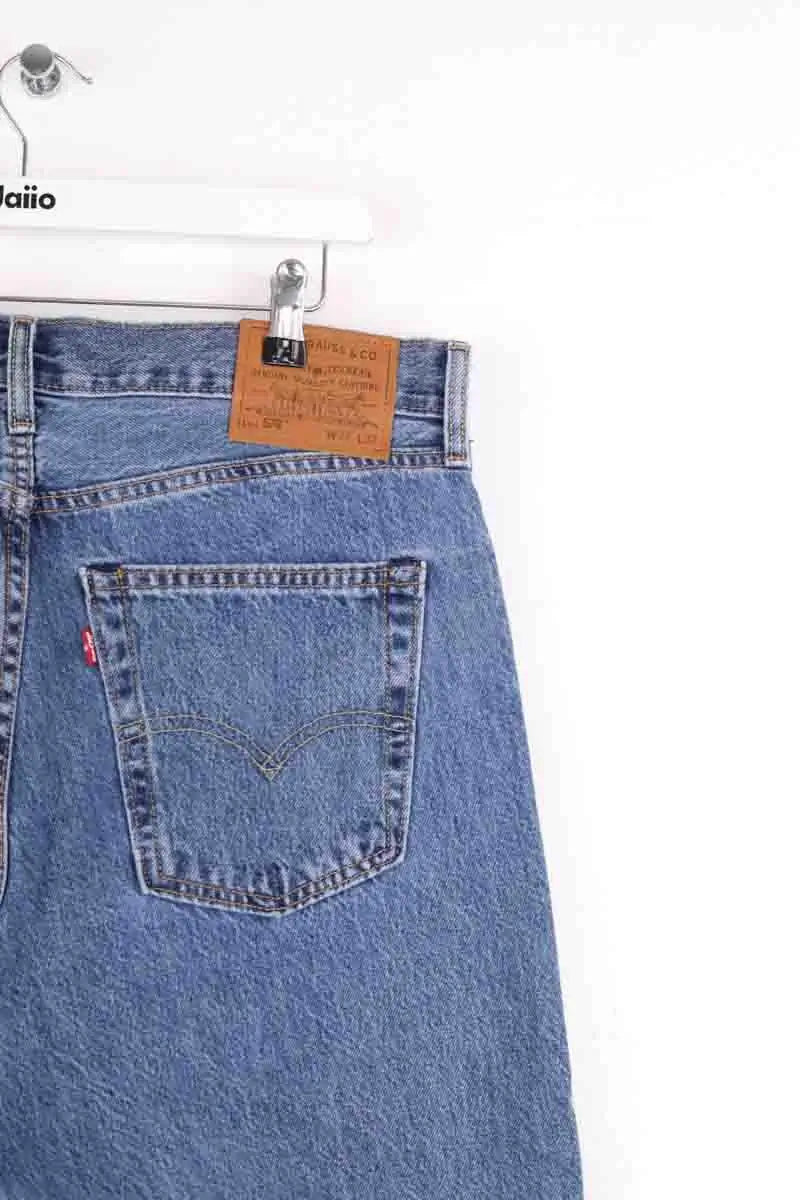 Jean droit Levi's Bleu en Coton