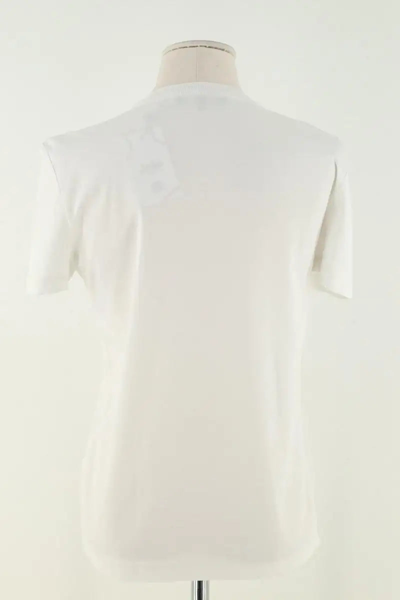 T-shirt Loro Piana Blanc en Coton