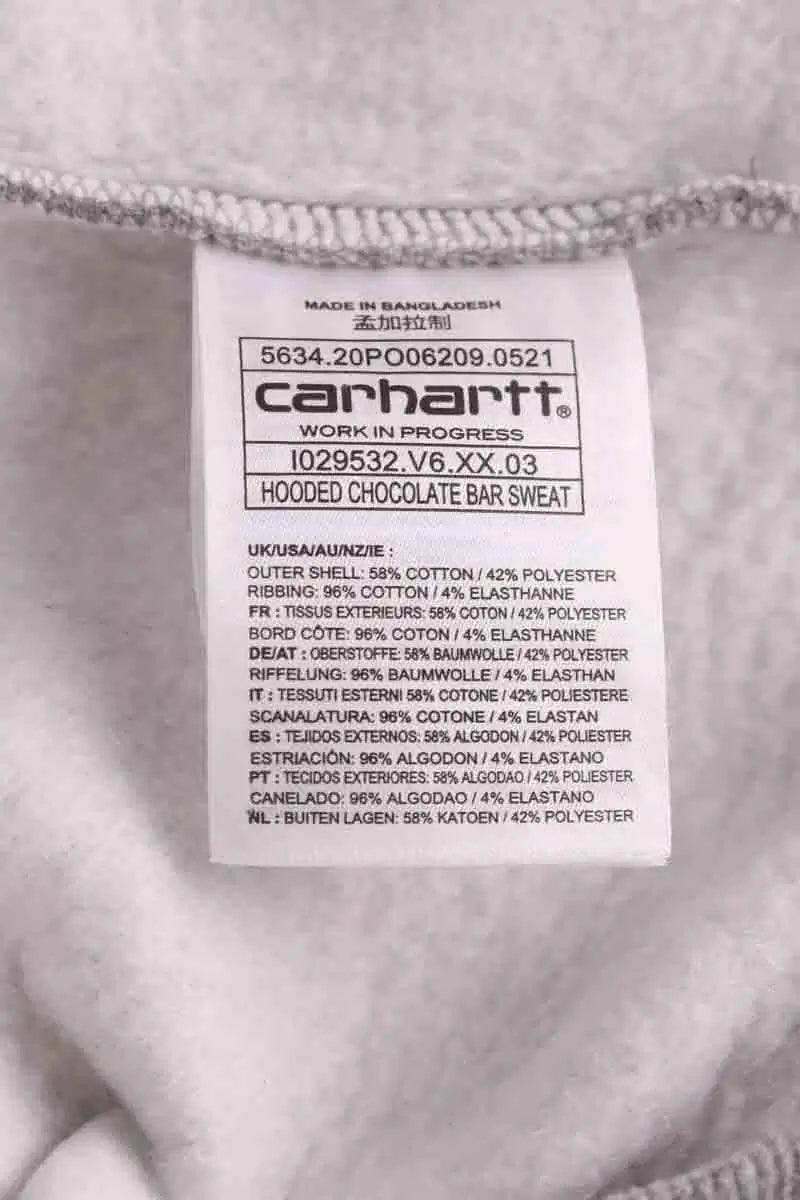 Sweatshirt Carhartt Gris en Coton