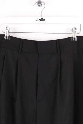Pantalon large The Frankie Shop Peyton pleated pants Noir en Laine