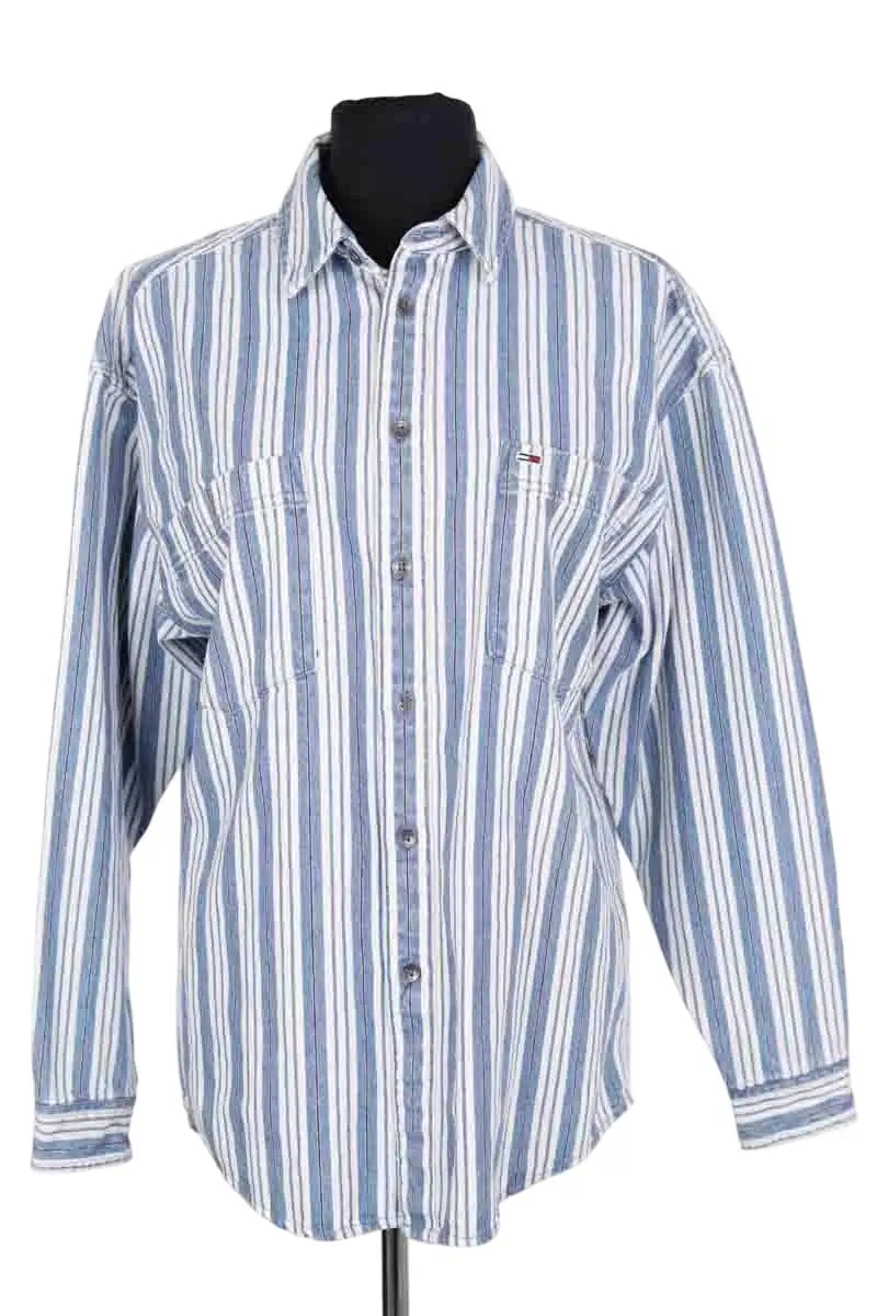 Chemise Tommy Hilfiger Bleu en Coton, taille S - Seconde Main
