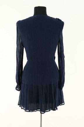 Robe Maje Bleu en Synthétique