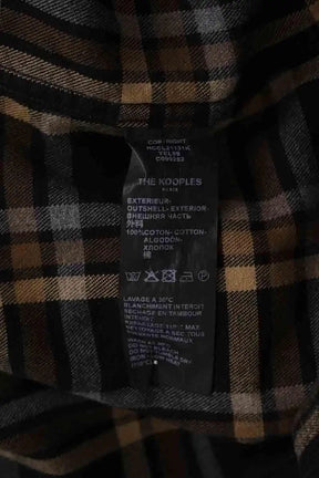 Chemise The Kooples Marron en Coton