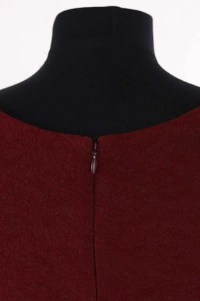Robe The Kooples Bordeaux en Synthétique