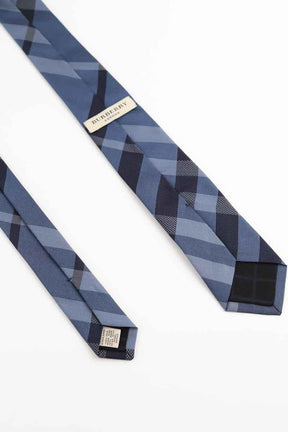 Cravate Burberry  Bleu