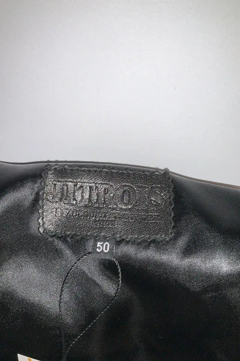 Blouson Jitrois Marron en Cuir