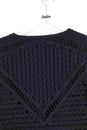 Gilet Maje Noir en Viscose