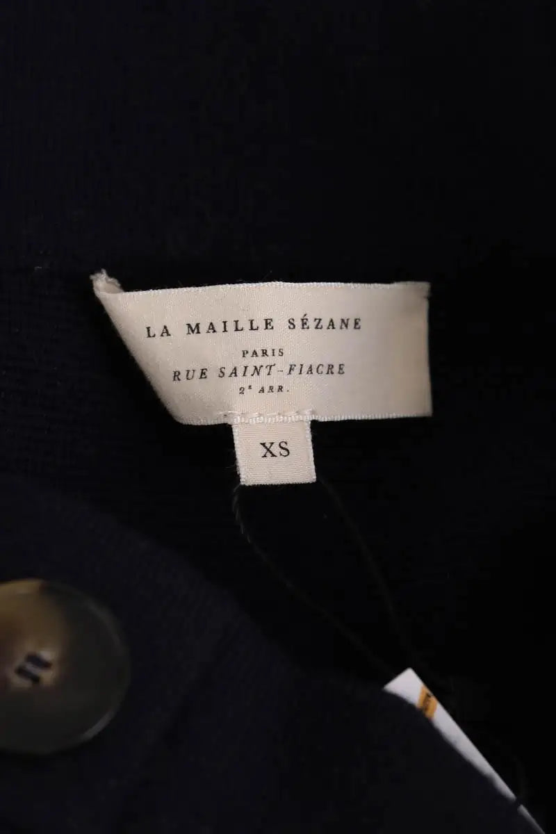 Mini jupe Sézane Bleu en Laine