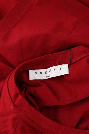 T-shirts Sandro  Rouge