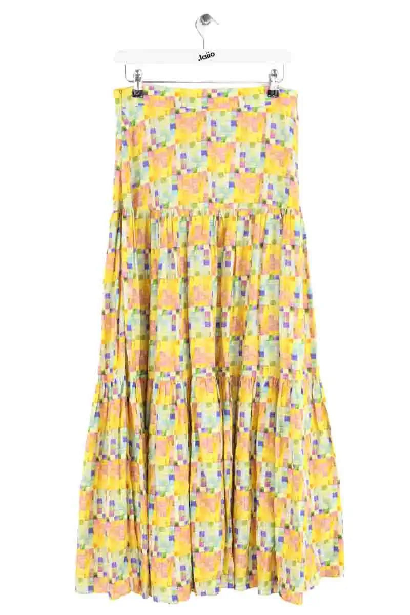 Jupe Soi Jaune en Coton