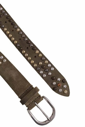 Ceinture Isabel Marant Kaki en Daim